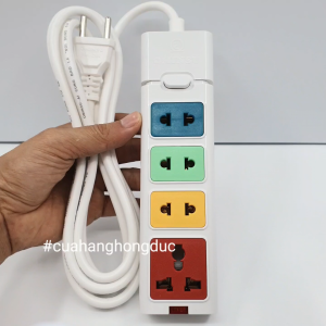 Ổ Cắm Điện 4 Lỗ 2500W Dòng S 4ST OMINSU