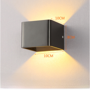 Modern Minimalist Double Head Outdoor Wall Lamp LED Waterproof Indoor Outdoor Lighting for Living Room Bedroom Corridor Bedside