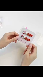 Set móng tay Nails 24 móng kiểu Pháp Wendy Princess Z025