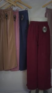 Celana Kulot Kringkel Premium Jumbo Tali Serut