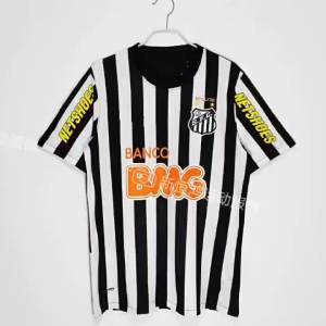 Bán buôn Brazil Retro 1213 Santos trận đấu sân khách chính số1 11 Bộ đồ thể thao bóng đá dài cho Neymar