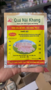 QUÁ NÃI KHANG-TIÊU VIÊM BỔ MÁU TRỊ LỴ HEO NÁI-gói 20g