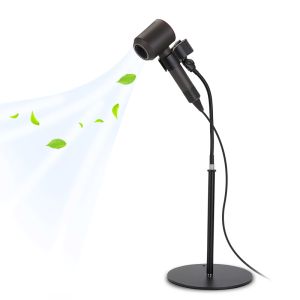  Hair Dryer Stand Freestanding Vertical Hands-Free Hair Blowing Storage Rack Lazy Holder for Bathroom And Home Use