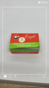 Eagle Brand Paper Clips (100pcs) – Rust-Free Durable & Smooth Grip | Art Kingdom PH