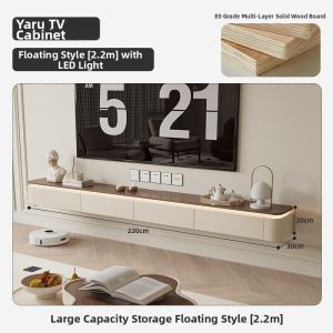 Luxury Walnut Colored TV Cabinet for Living Room