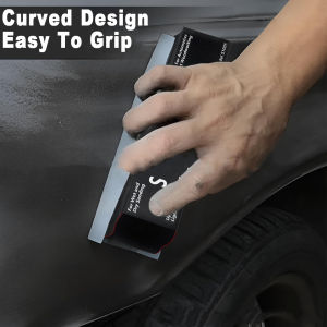 Sanding Block Kit 7pcs with Mid Block Wet or Dry Auto Body Sanding Blocks for Woodworking Automotive Car Bodywork Light