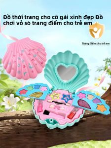 Bộ Đồ Chơi Trang Điểm Công Chúa Cho Bé Gái Hộp Thời Trang Làm Đẹp Nhiều Lớp Vỏ Sò Món Quà Sinh Nhật Giáng Sinh Hoàn Hảo Cho Bé Từ 3-12 Tuổi