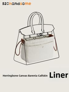 Satin Interior Organizer Bag Lining Insert