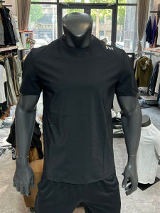 Quick Dry Ice Silk Mens T-Shirt Fitness Sport Running Outdoor Cycling Thin Short Sleeve Cool Feeling Summer Clothing