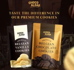 Belgian Chocolate & Vanilla cookies (1 pack $9 )
