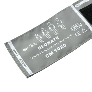 25-35CM Reusable Blood Pressure Single Tube Cuff Leather Imitation Material Universal NIBP Cuff  for Precision Digital Blood Pressure Monitor (CM-1023S-06)