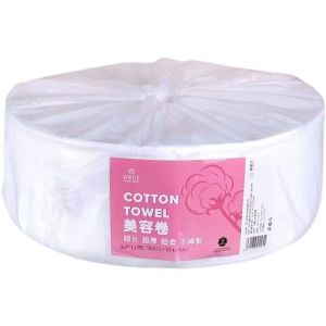 Thickened Disposable Cotton Soft Towels Facial Cleansing Towels Makeup Remover Skin Care Towels for Beauty Salons Big Roll