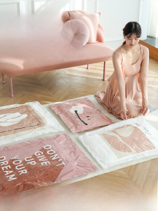 Kích Thước Lớn Nén Chân Không Túi Bảo Quản Quần Áo Và Mền Hút Không Khí Sử Dụng Tại Nhà Tiết Kiệm Không Gian Thu Nhỏ Khi Không Khí Loại Bỏ