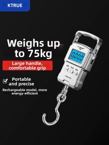 KTRUE | High Precision Portable Electronic Scale 75kg