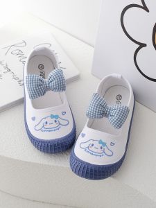 Giày Thể Thao Vải Canvas Mềm Đế Cho Bé Gái Giày Thể Thao Trong Nhà Cho Trẻ Em Giày Vải Trắng Cho Bé Gái Giày Bốt Mùa Hè Cho Bé Gái