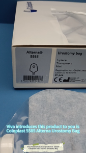 Coloplast CP 5585 Alterna Urostomy Bag Transparent 10-55mm 1s ALT (1 Piece) URO MAXI TRSP 康乐保 Maximum (loose packing)