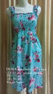Homedress Kerut Bunga Bali