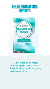 Obat Penyubur Kandungan Mematangkan Sel Telur - Pregnadev SW Kemasan 50 Kapsul BPOM