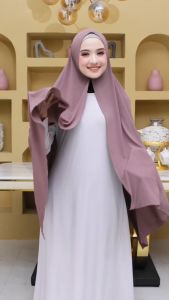 Hijab Pasmina Instan Jersey Premium / Selendang Pastan KY