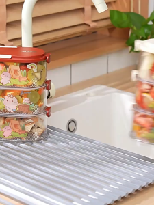 Large Capacity Storage Box Kitchen Stackable Container Dried Fruit Spice Refrigerator Fresh Vegetable Food Bekas Makanan