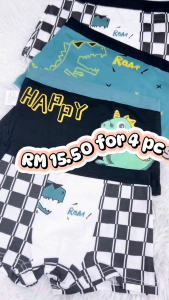 2-15Y Panties Kids Underwear Boy Cotton Boxer Brief Kids Baby Boy