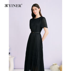 Đầm A-Line Cổ Tròn Mới Mùa Hè Pháp Đẹp