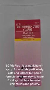 LC Vit Plus for Animals Essential Health Supplement for Pets  LC Vit Plus for Animals
