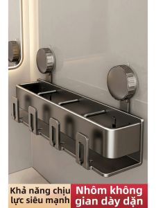 LANGBA | Ghế Đựng Đồ Chải Răng Điện Hút Dán Tường Dễ Lắp