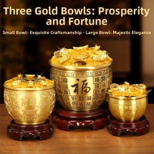 sanstyle | Prosperity Attracting Brass Rice Jar