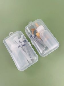 10pcs / Set Miracle Nipple Dot Susu Kucing Anjing Miracle Dot Nipple Spuit Nipple Kucing 1 3 5 10 ml