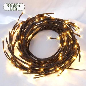 Đèn LED Trang Trí Cành Cây 8 Chế Độ Đèn Dây Leo Liễu Tự Làm Ánh Sáng Trắng Ấm Đèn Trang Trí Tường Phòng Ngủ Dùng Cho Nhà Cửa Tiệc Tùng Giáng Sinh Ngày Lễ