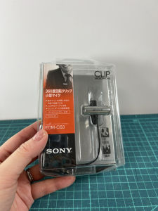 Sony Condenser Microphone AUX Stereo/IC Recorder for Business ECM-CS3