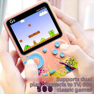 JIXIN | Two Player Rechargeable Retro Classic Game Console For Children