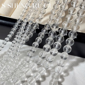 ลูกปัดคริสตัลโปร่งใส DIY อุปกรณ์ทำเครื่องประดับ สร้อยข้อมือ สร้อยคอ เครื่องประดับโทรศัพท์มือถือ อุปกรณ์งานฝีมือ