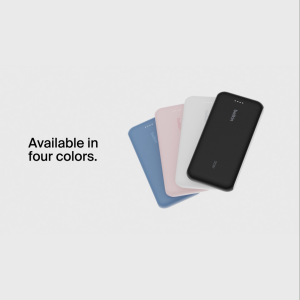 Belkin BPB024fq BoostCharge Power Bank 20K with Integrated Cable (phoneipadUSB-C device)