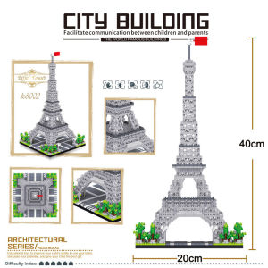 FENAFE【♥️️️BEST♥️】Nano Building Block Toy/Children Boy Toy/Titanic Block/Taj Mahal Block/ Eiffel Tower Block DIY Building Blocks Bricks With Lights Kit Toys/Birthday Gifts/Holiday Gifts