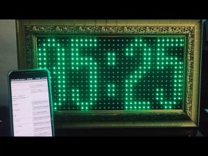 Jam Sholat Digital - Setting dengan HP Android - Running Teks  - Nada Beep saja atau MP3 + Nada Beep