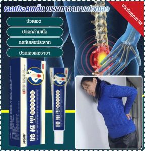 เจลกระดูกสันหลัง ผิวเย็น อุปกรณ์ป้องกันเอว ครีม ข้อต่อ ปรับปรุงการไหลเวียนโลหิต เร็ว บรรเทาอาการปวด