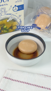 Crystal of The Sea | Fishcake Soup (3pcs) / Monaka Soup/ Sup kue Ikan Instan ala Jepang / Praktis Tinggal Seduh / Tanpa MSG & Pengawet / Ringan & Bergizi untuk Segala Usia / Cocok untuk Anak-anak & Dewasa / Kaya Protein & Rasa Umami