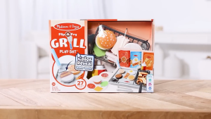 Melissa & Doug Flip & Fry Grill Play Set (with Water WOW! Color Reveal)