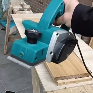 2200W Electric Planer Handheld Powerful Woodworking Tools Multifunctional Aluminum Body Wood Cutting Polish Machine