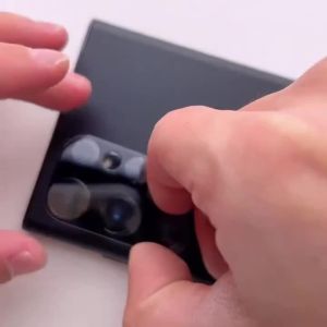 2 Miếng Dán Kính Cường Lực Trong Suốt Độ Phân Giải Cao Bảo Vệ Camera Điện Thoại Cho Samsung Galaxy S26 Ultra/S24/S25/A07/A17/A27/A37/A57
