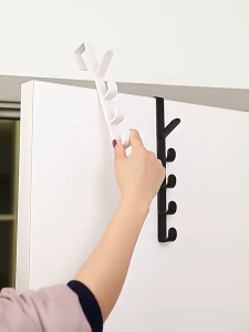 ตะขอแขวนประตู (27cm 5 ช่อง) - ราวแขวนของ สำหรับแขวนหลังประตู ประหยัดพื้นที่ G2817