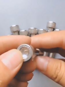 Stainless M6 M10 Half Thread Bolt Partially Thread Hexagon Socket Cap Head Half Tooth Screws