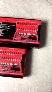 Kunci Sok Socket Kunci Set Motor 46 Pcs Kunci Shock Full 1 Set Lengkap Komplit Motor 46 pcs