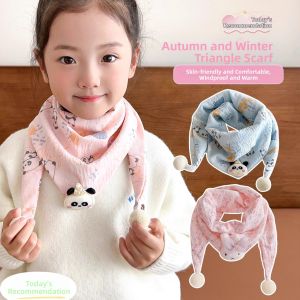 SHIKATU | Thin Autumn Kids Scarf Cute Windproof and Warm Neck Wrap