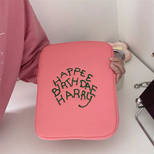 Túi đựng máy tính xách tay Phong cách Ins Harry Potter hagrid Bánh hồng Vỏ máy tính bảng thích hợp cho 10 13 15.6 inch Túi lót