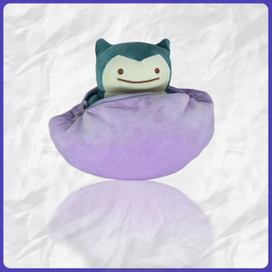 clu Pokemon Snorlax x Ditto Plushie Reversible Plush Flip Stuffed Toy Companion Doll Pillow ulc