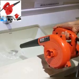 Peniup Udara Debu Peniup Udara Elektrik 18000RPM Kemoceng Udara Multifungsi Kecepatan Dapat Disesuaikan untuk Keyboard Mobil Rumah Industri
