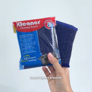 Kleaner Spons Alat Cuci Panci 12 Pcs Bertekstur Sponge Spons Cuci Piring Serbaguna GSF001